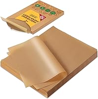 Vista 1 de Katbite 350Pcs 9x13 In Parchment Paper Sheets, Heavy Duty Unbleached Baking Paper, Non-stick & Oil Proof for Oven, Air Fryer, Grilling, Steaming and