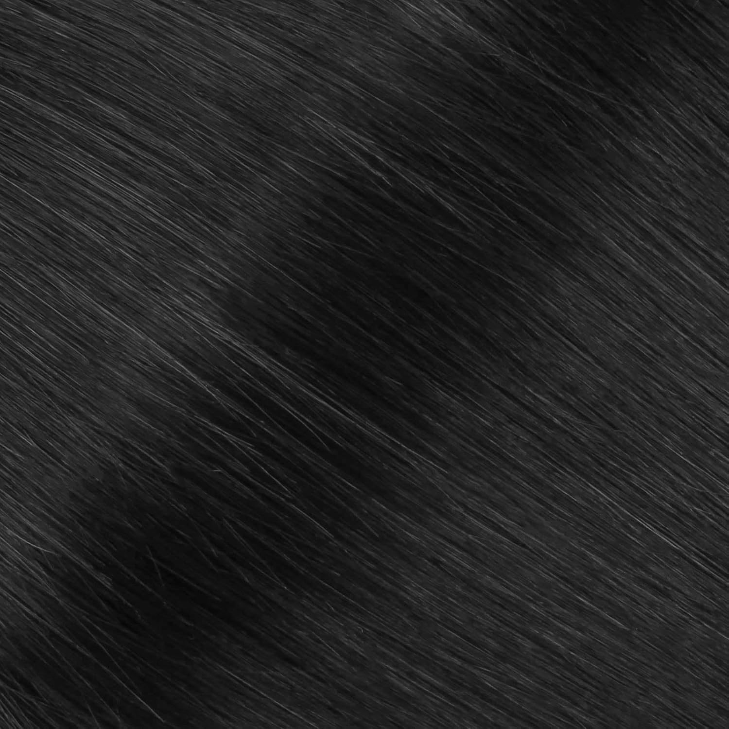 ABH AmazingBeauty Remy Natural Hair Extensions - Tips I Tip Human Hair Straight - Jet Black - Invisible Silky Straight - 50g 100strands - 14 Inch