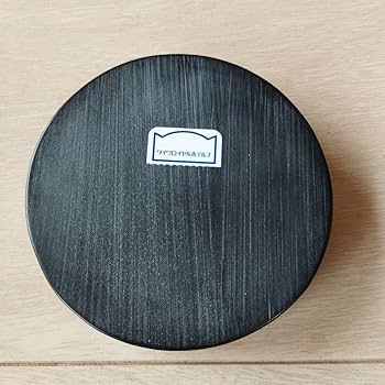 Amazon.co.jp: 三重県熊野 那智黒硯 丸形 美しい梅とウグイスの