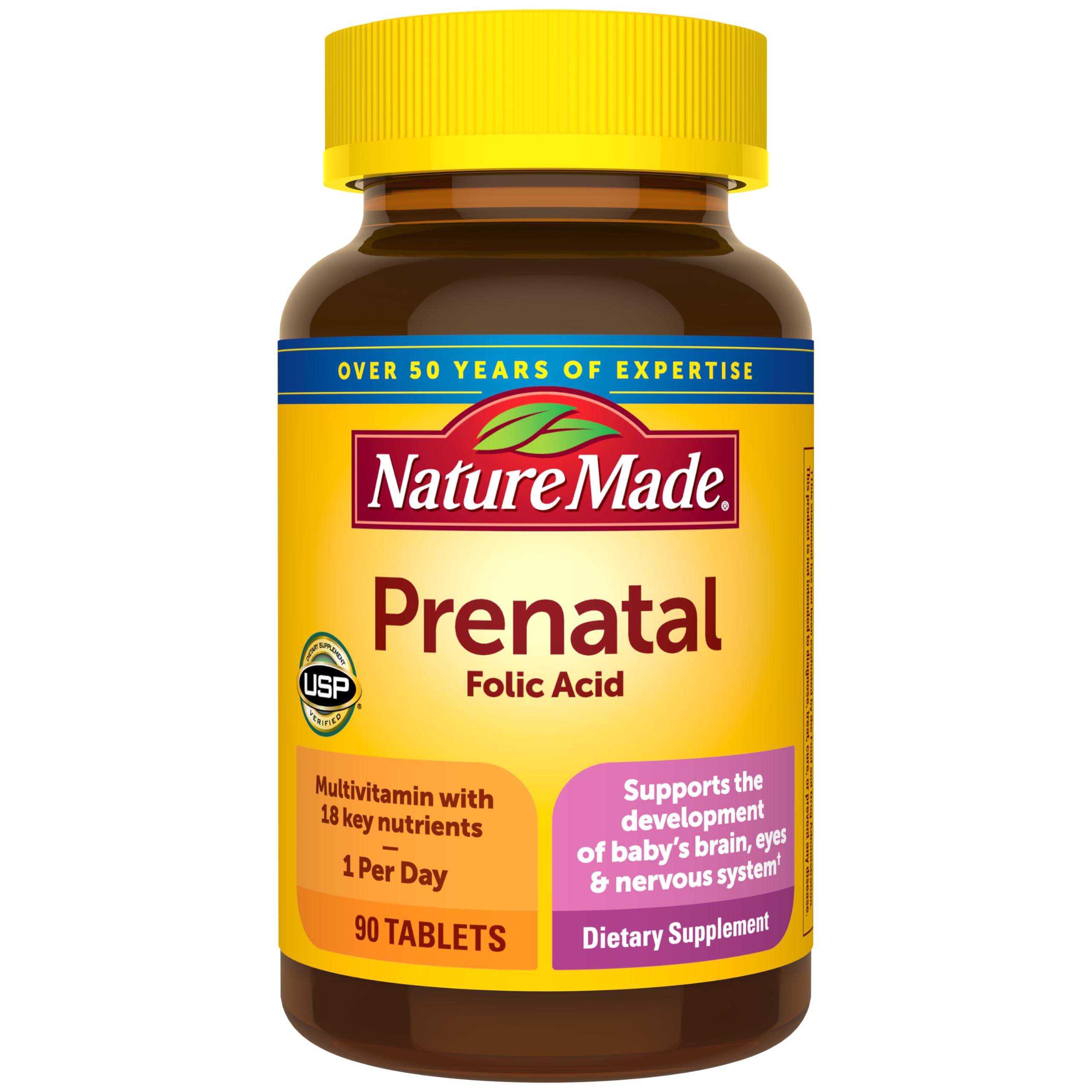 Nature Made, Multi Prenatal, 90 Tablets