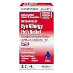 HealthCareAisle Eye Allergy Itch Relief - Olopatadine Hydrochloride Ophthalmic Solution USP, 0.2%, 2.5mL, Eye Allergy Drops