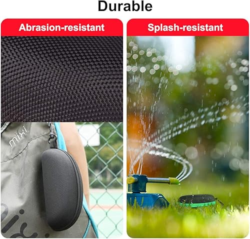 Miniatura 4 de RayLove Paquete de 3 fundas de gafas de sol portátiles con cremallera y gancho