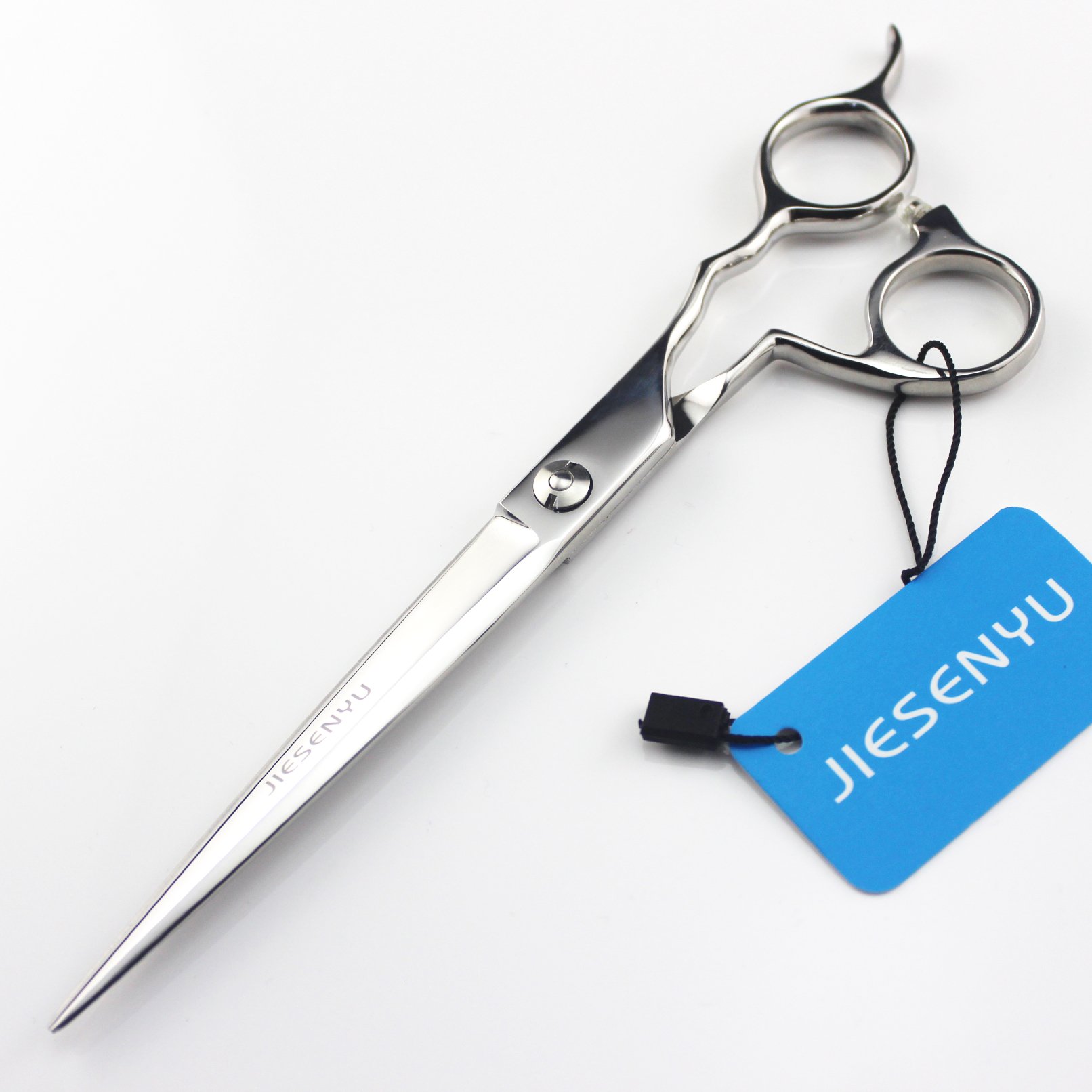 Ciseaux de coiffeur JIESENYU en acier 440C pour couper et effiler avec précision
