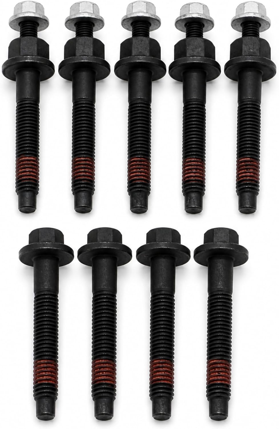Left Driver Side Exhaust Manifold Bolts Nuts Kit