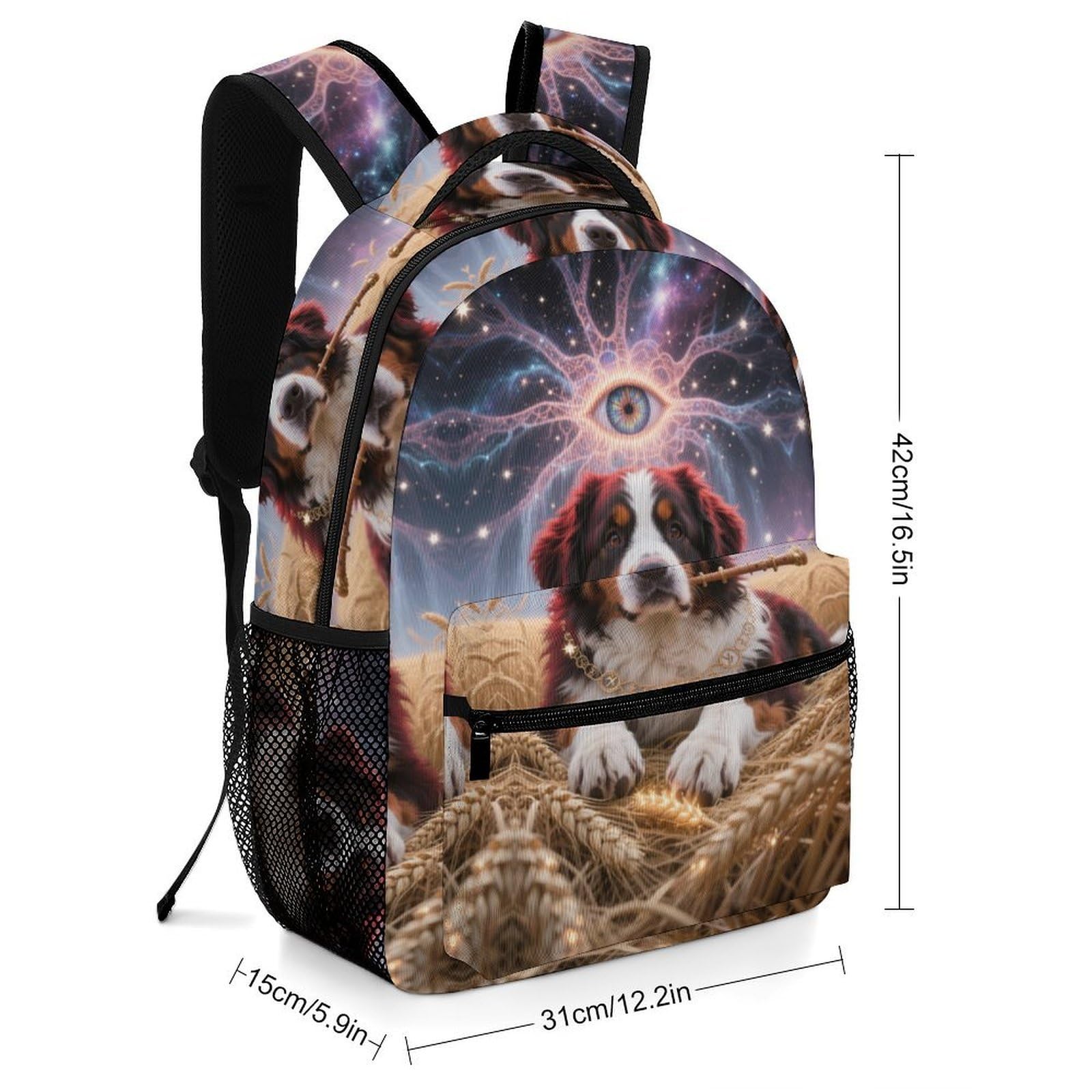 Perro malinois belga Mochila Chica Chico Animal Morrals Cómoda Y Versátil Instituto Para Colegio Viaje Cámping Niños Y Niñas