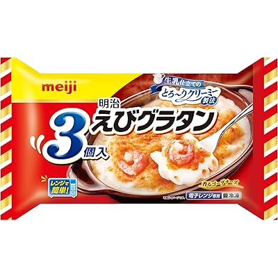 [冷凍] 明治 えびグラタン 600g(3個入)×3袋