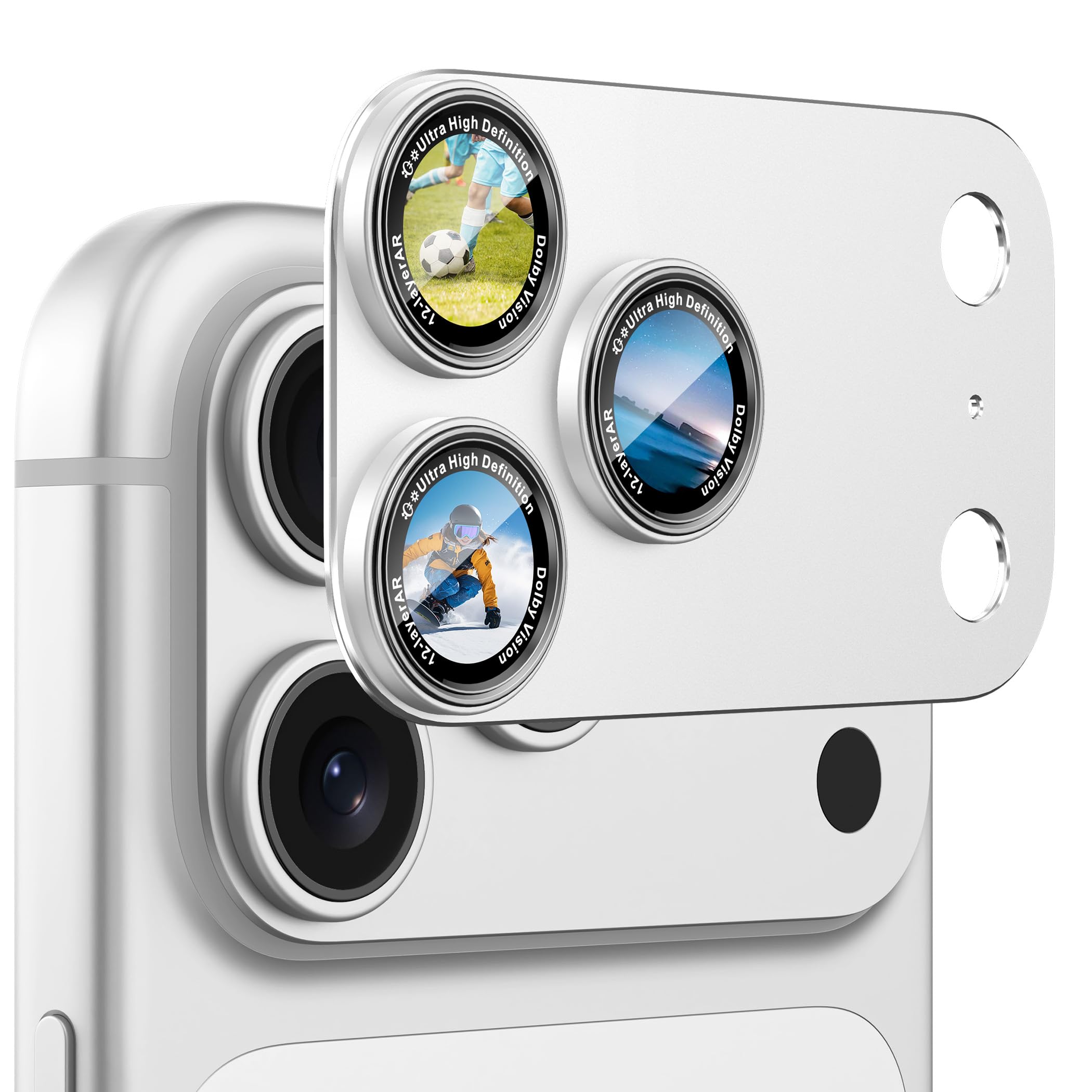 CACOE Metal Camera Lens Protector Cover for iPhone 18 Pro Max