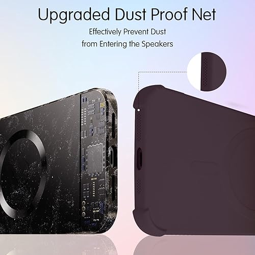 Miniatura 5 de Funda magnética para iPhone 14 Pro Max de 6.7 pulgadas compatible con MagSafe, bonita funda de teléfono con degradado femenino para niñas y mujeres,