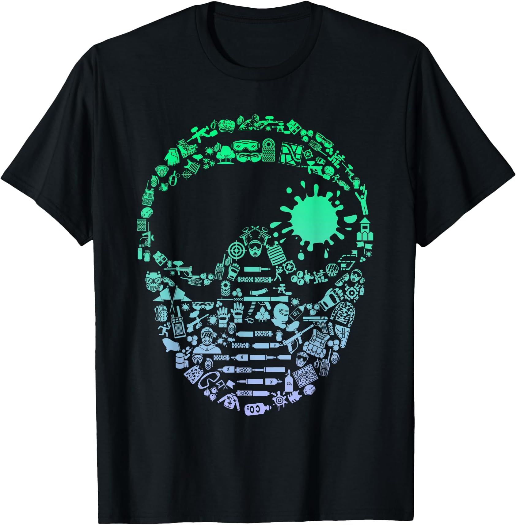 Paintball Shirt Paintball Party Gear Accessories Paintball T-Shirt