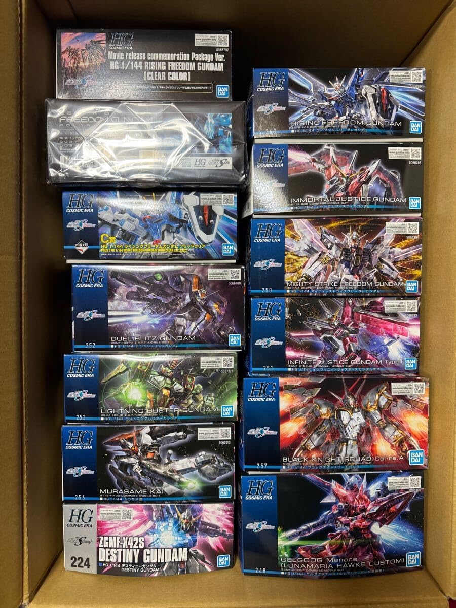 ふ*り様 HG SEED ガンプラまとめ売り 10個セット｜ふ*り