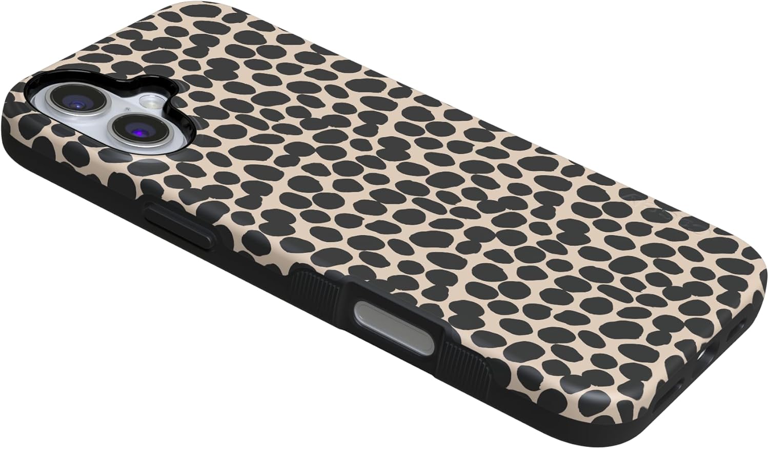 Casely iPhone 16 Case | Lost in Spots | Cheetah Print | Bold Protective Design | Compatible with MagSafe