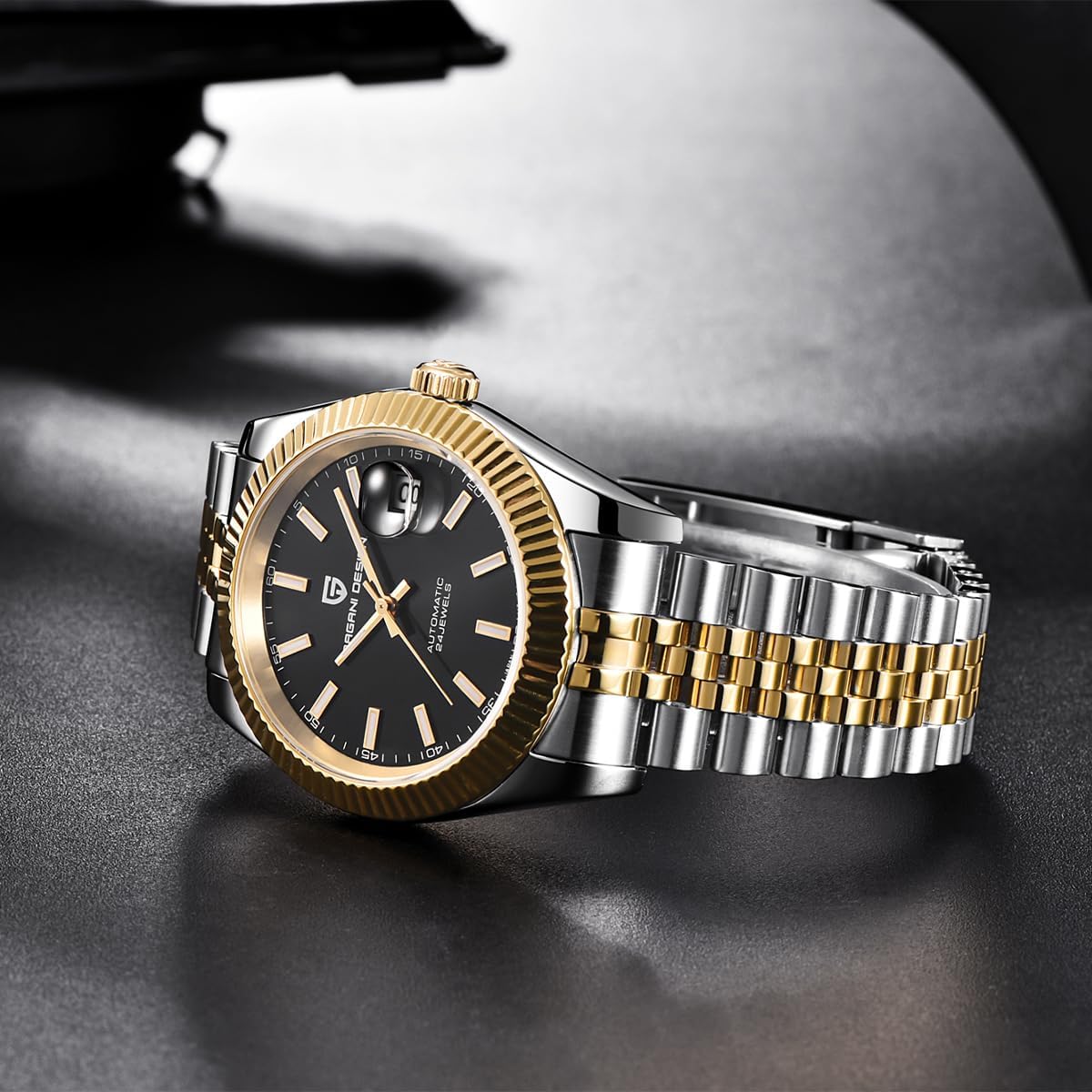 Pagani Design Men's Watch Automatic Watch Japanese Automatic Movement Classic Timepiece Sapphire Crystal 100m Water Resistance Luminous Business Men's Watch
