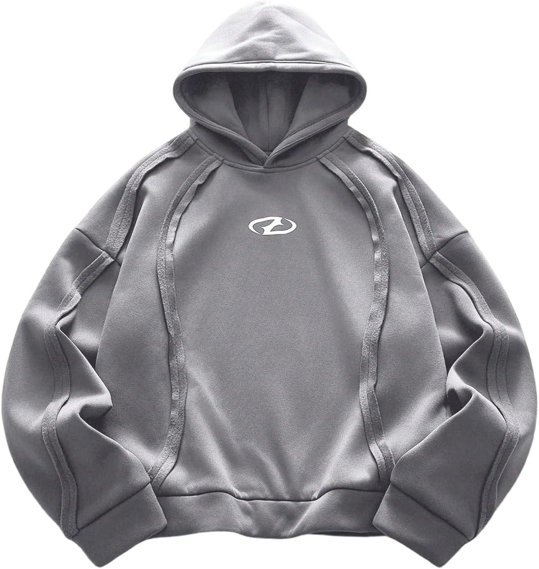 Men's Hoodies Graphic Sweatshirts Hooded Neck Tops Streetwear