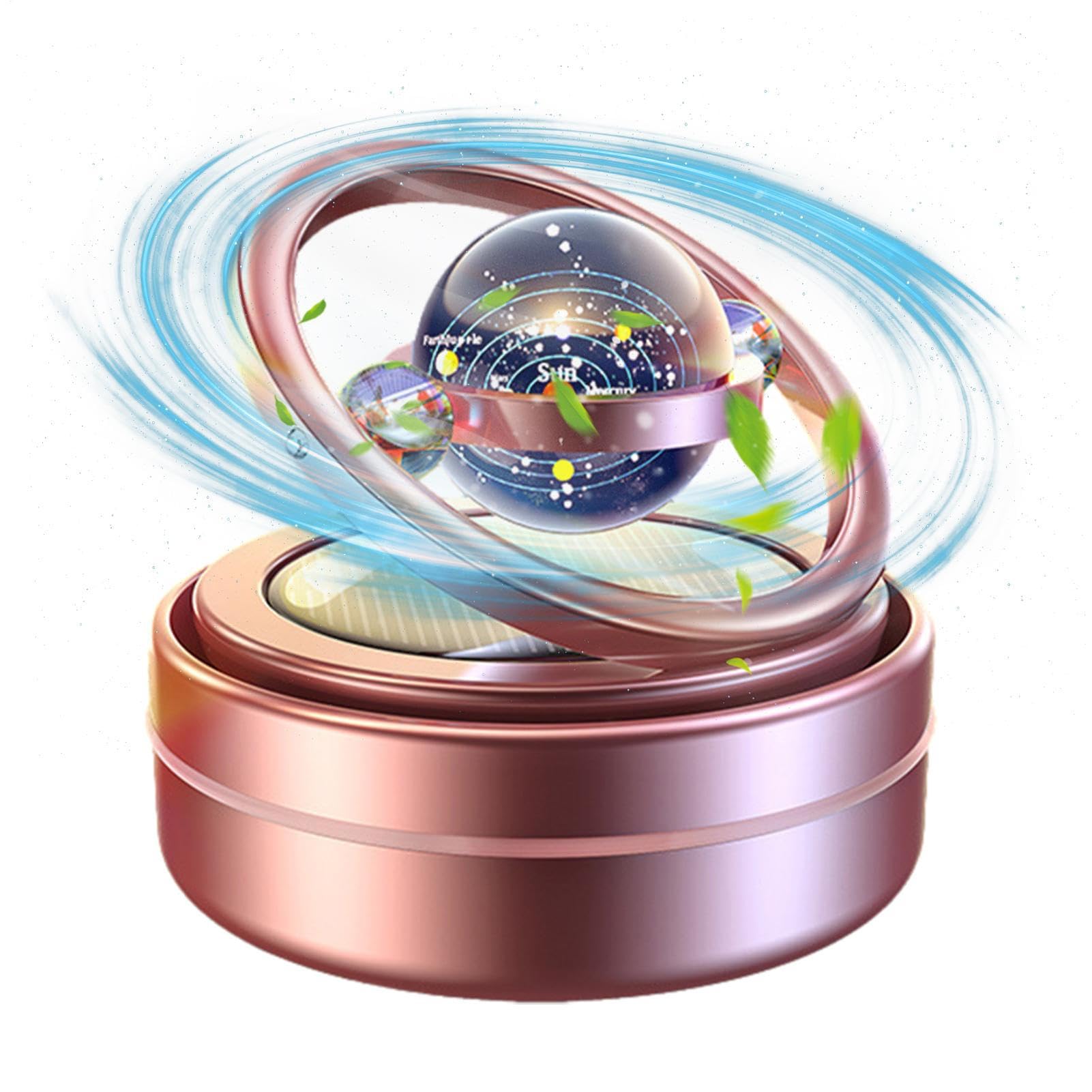 Solar Rotating Helicopter Aroma Diffuser - Car Air Freshener