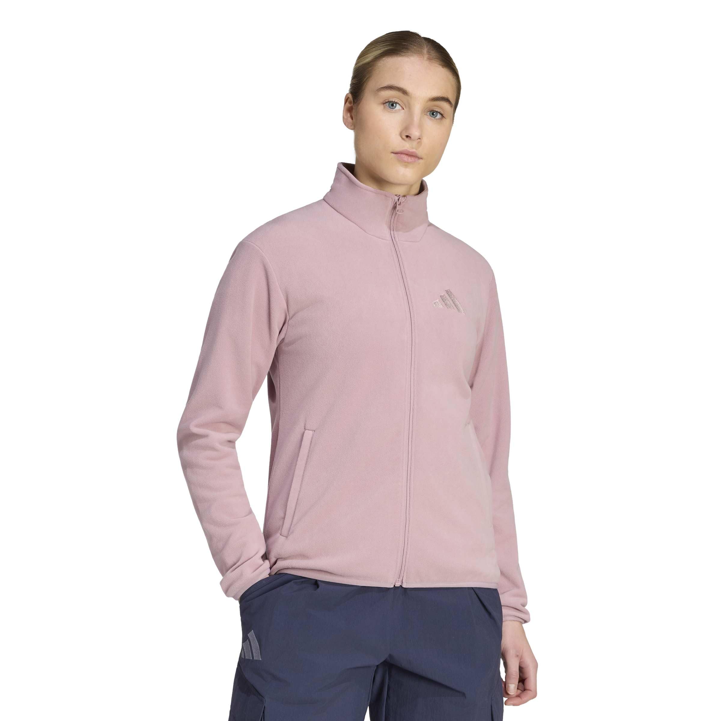 Women's Terrex Multi Essentials Full-zip Fleece Hiking Jacket