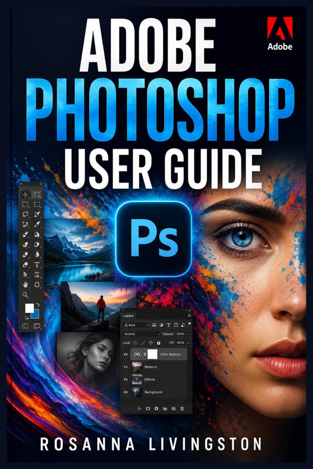 ADOBE PHOTOSHOP USER GUIDE: A Practical Step-by-Step Manual to Editing, Retouching, and Graphic Design