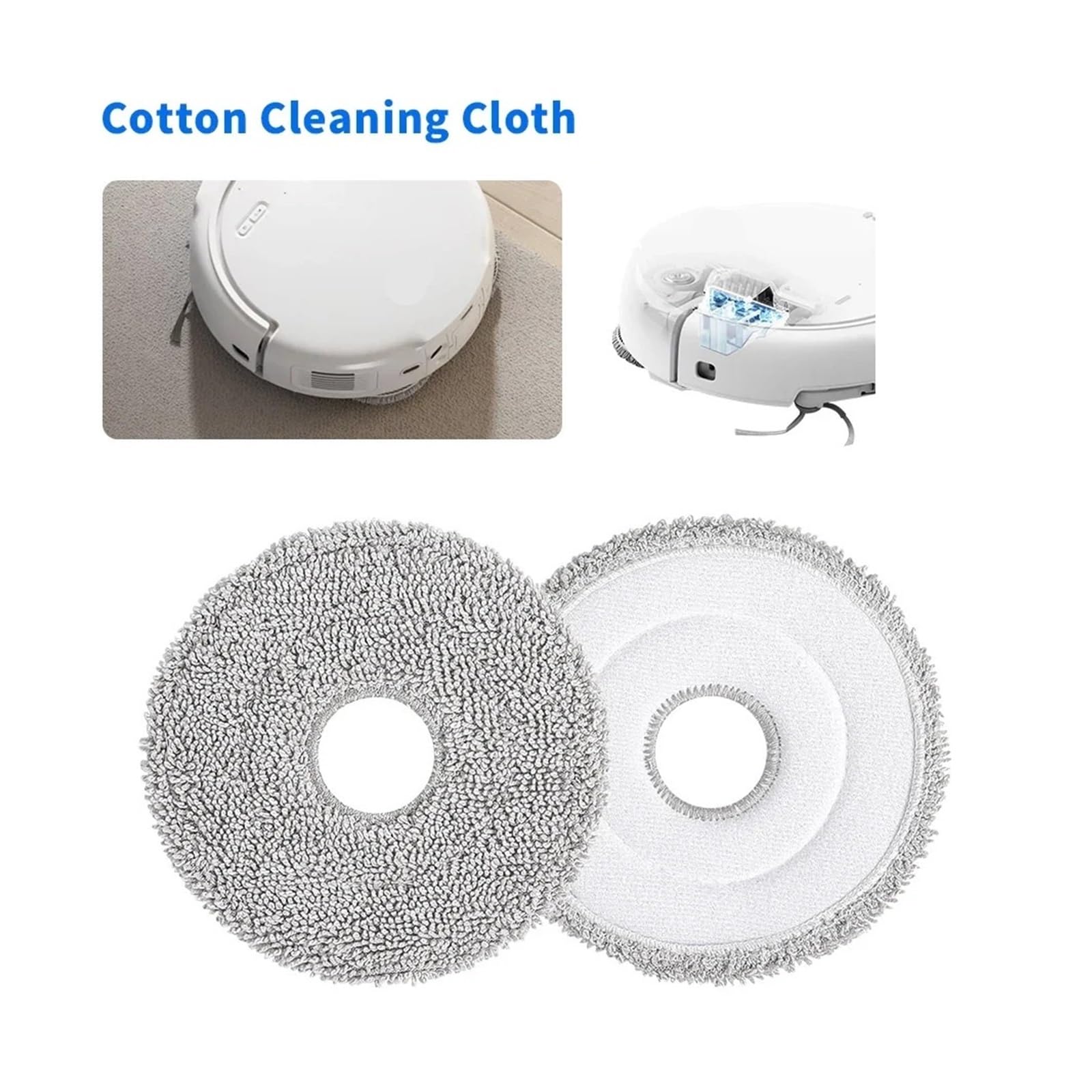 Panni for La Pulizia, Compatibili Con DJI, ROMO P/S/A Robot Aspirapolvere Pezzi Di Ricambio Salviette for La Pulizia Della Casa Panni for La Pulizia Del Panno Assorbente(30pcs)
