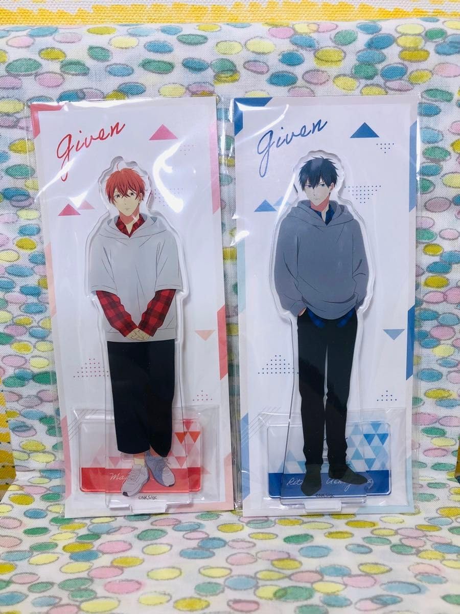 ギヴン 真冬・立夏 アクスタセット 真冬 立夏 アクリルスタンド セット