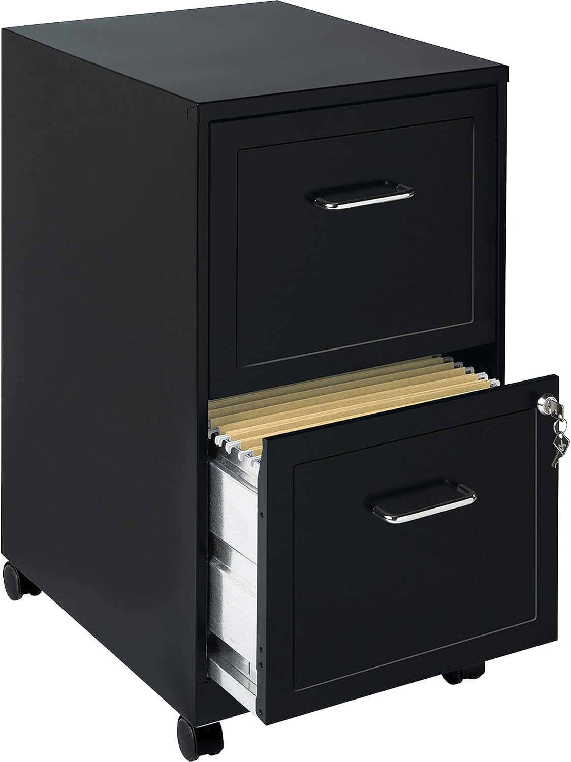 Amazon Com Lorell File Cabinet Black Furniture Decor
