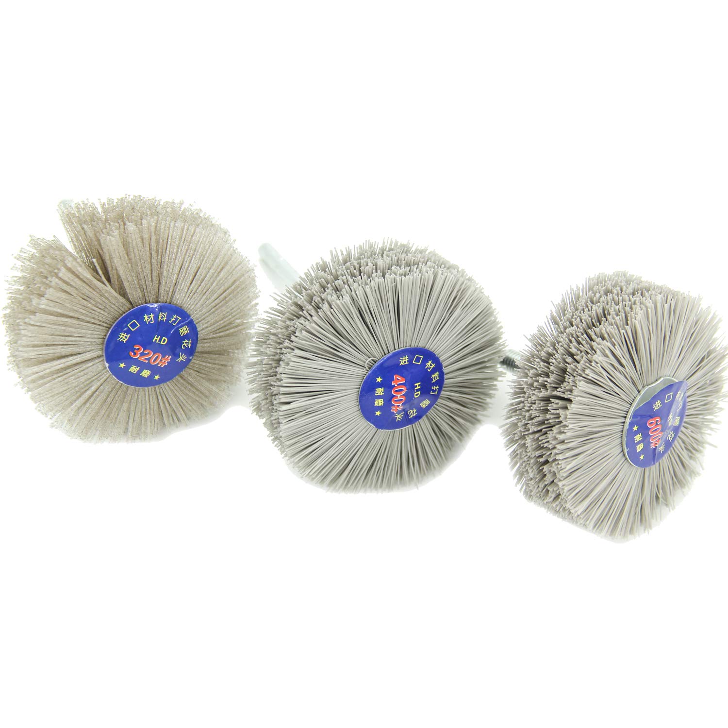 Abrasive Nylon Wheel Brush - Woodworking & Metal Prep -5