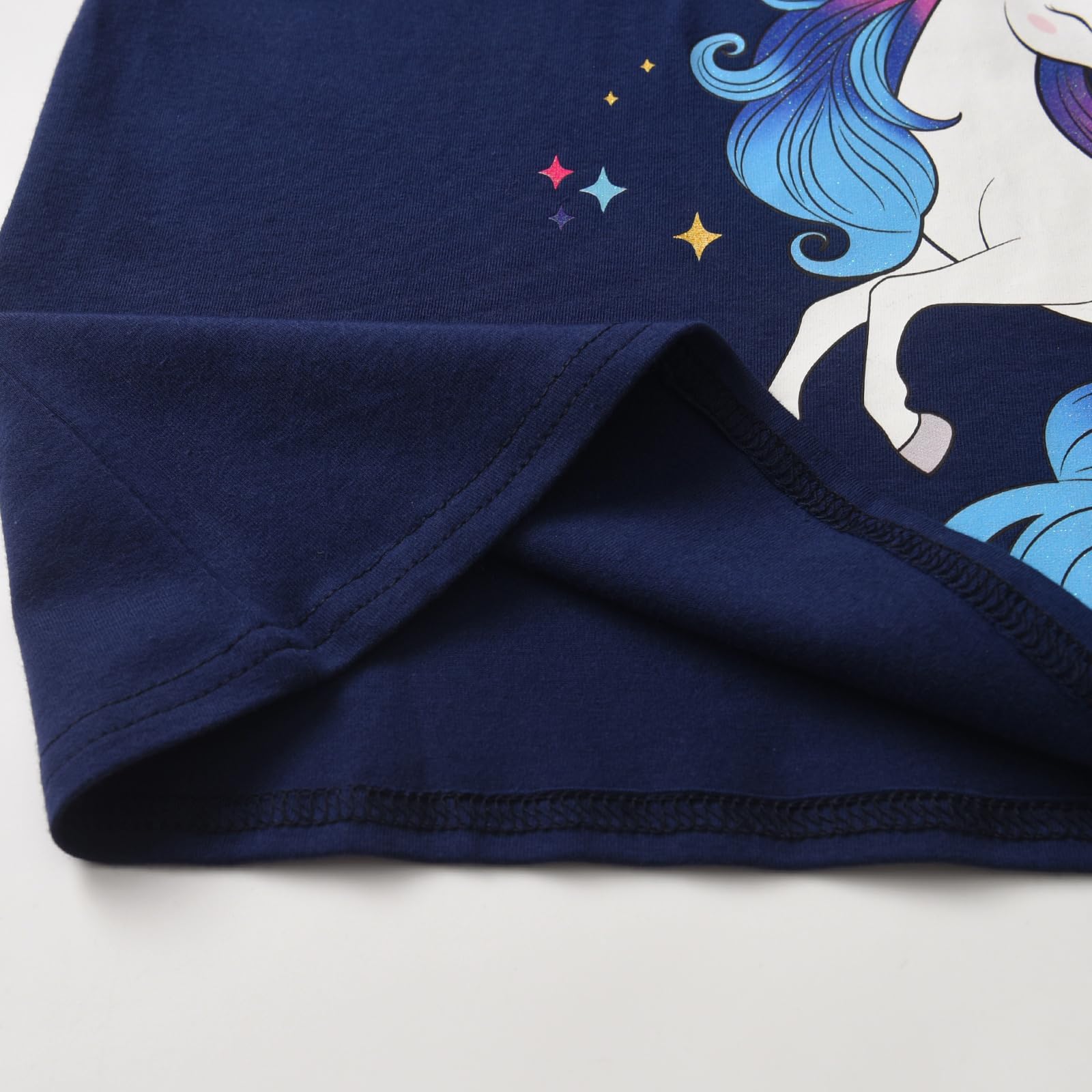 VIKITA Niñas Vestidos Algodón Animal Bordado Manga Larga Vestido para Niños — view 4