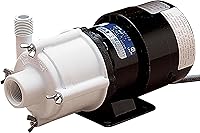 Little Giant 3-MD-SC 750 GPH Semi-Corrosive Chemical Pump, 1/12 HP 115V Non-Submersible Magnetic Drive, 581503