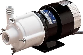 Little Giant 3-MD-SC 750 GPH Semi-Corrosive Chemical Pump, 1/12 HP 115V Non-Submersible Magnetic Drive, 581503
