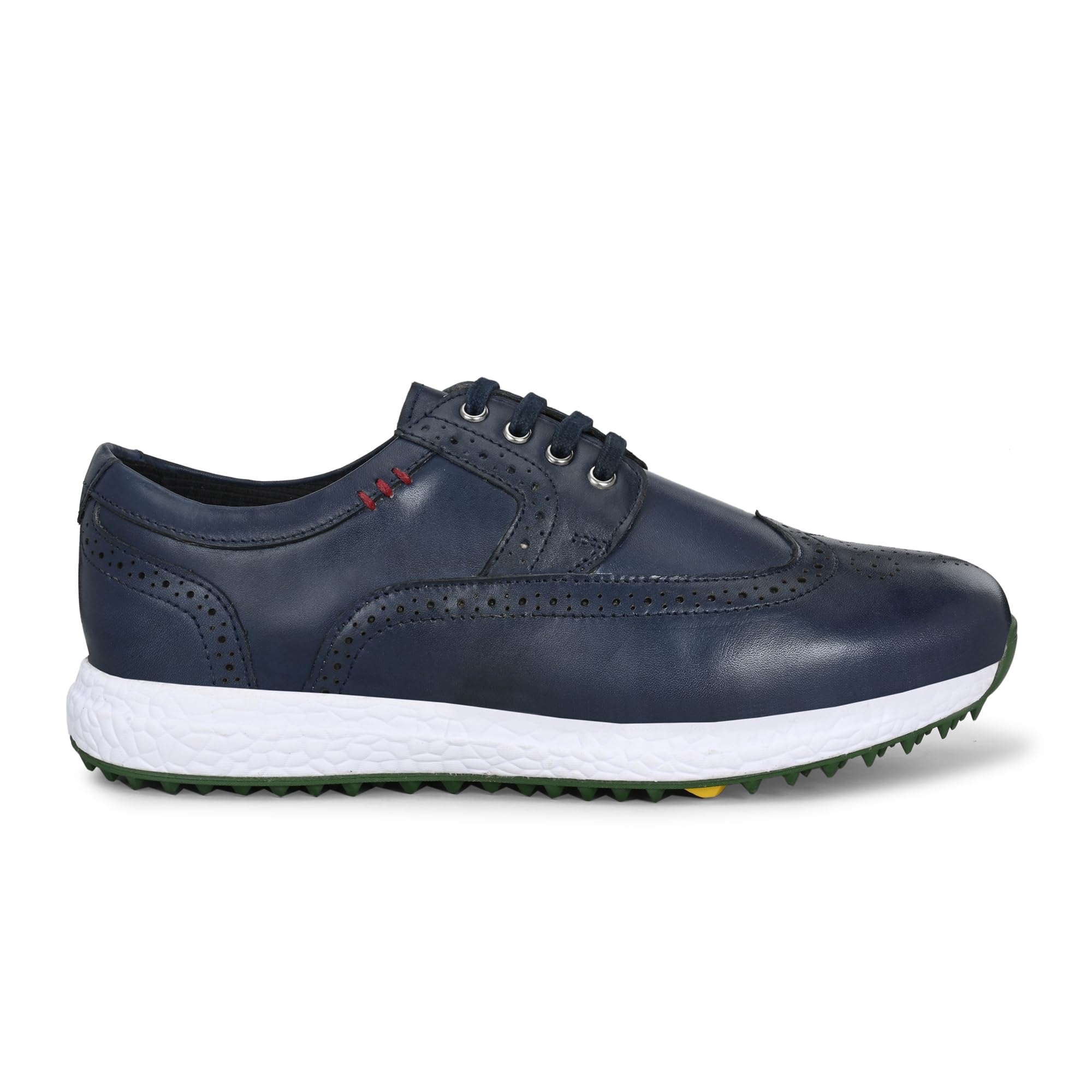 Brogue Spikeless Golf Shoes, Lace-up, Rubber Sole, Breathable Mesh Lining, Unisex Adult-image-29