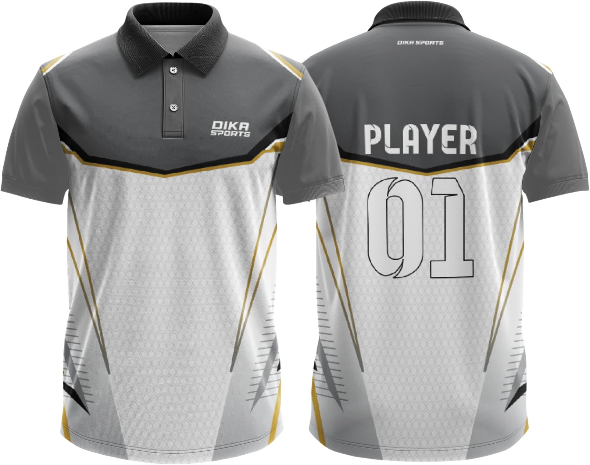 Dika SportsCustomize Name Cricket Jersey Tshirt for Men Personalised Edit Name and Number Sports T-Shirt for Mens and Kids | 2 Year to 5XL Size