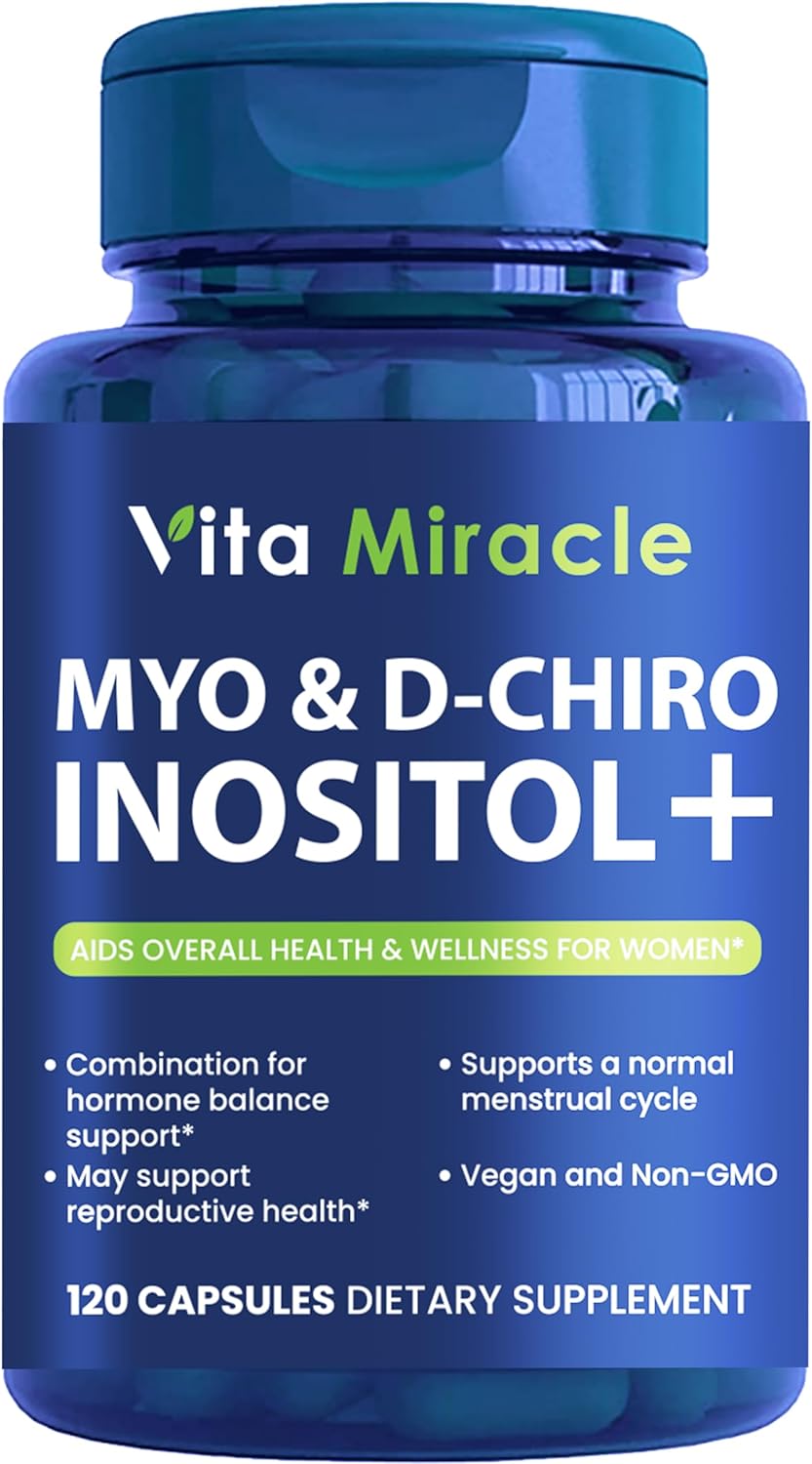 Inositol Supplement MyoInositol & DChiro Inositol