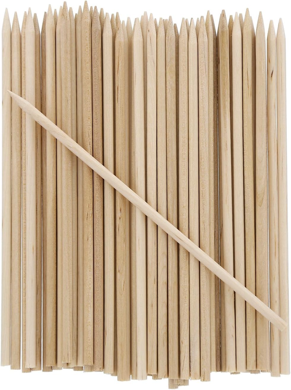 Royal 5.5 Inch x .125 Inch Wood Skewers for Grilling Meat, Satays, and Skewered Vegetables, Case of 10,000