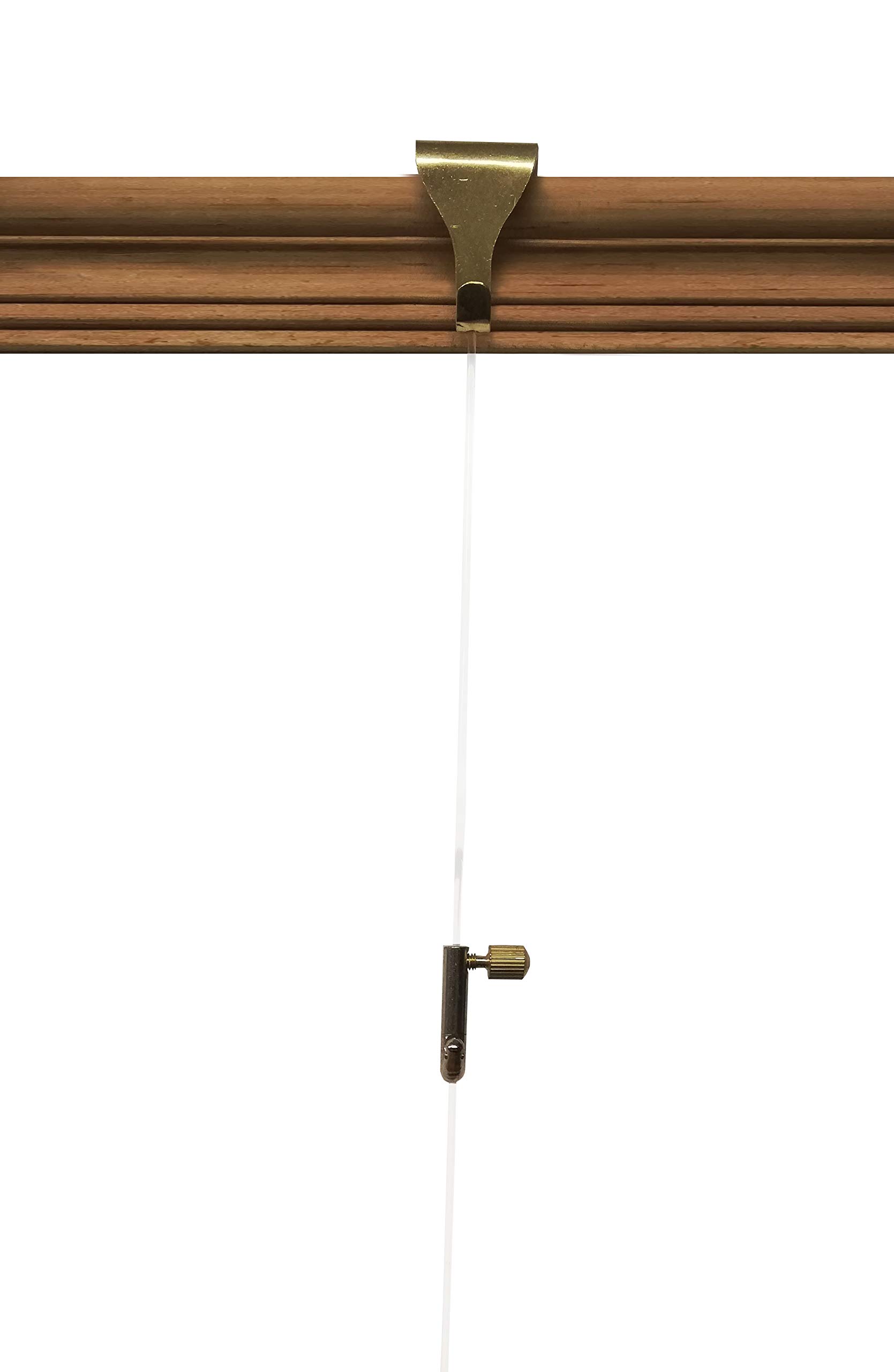 Moulding Hook Brass Cable Set Gallery Moulding Picture Hanging (1.5 Meter (4.92 Feet))