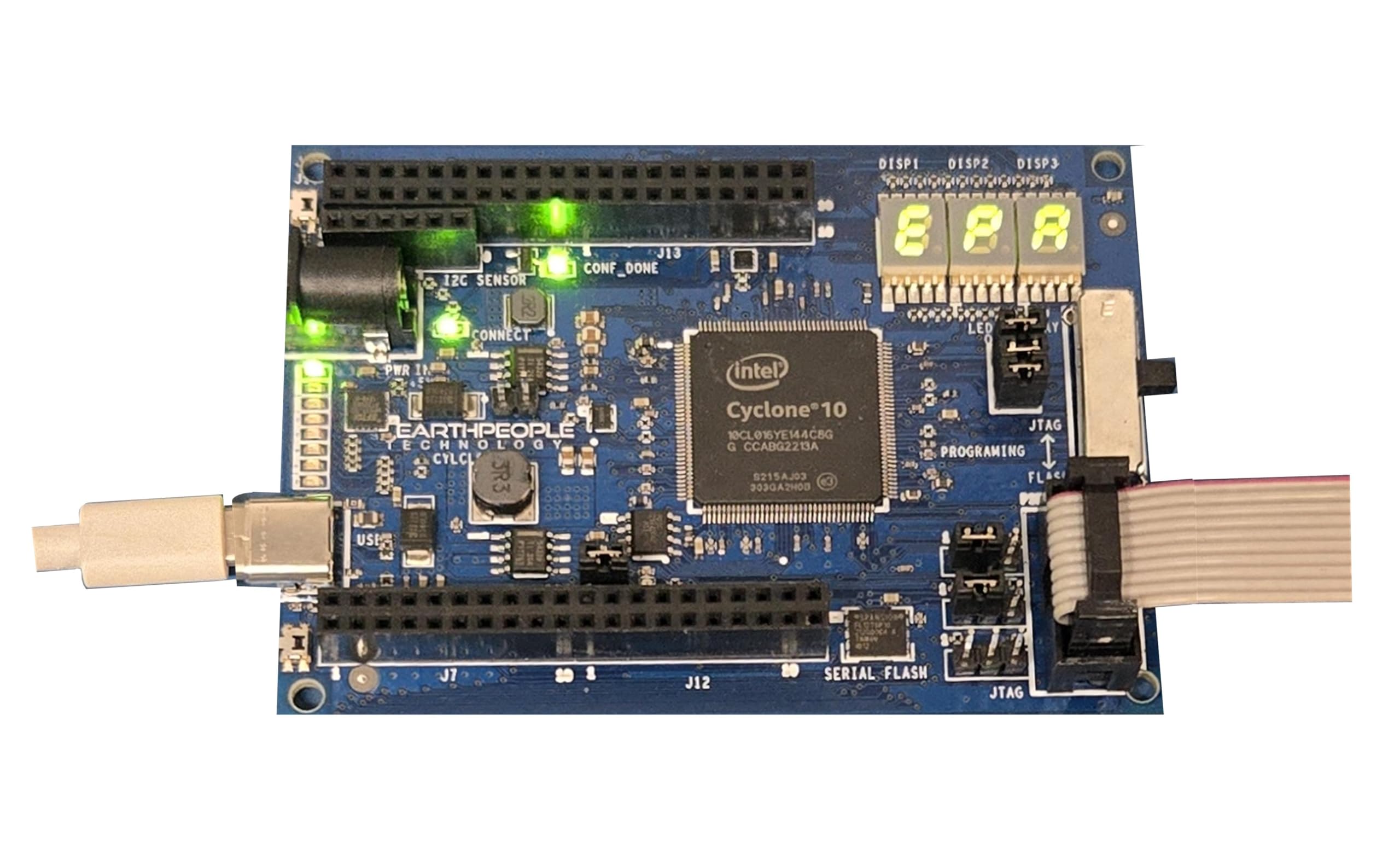 Cyclone 10 FPGA Entwicklungsplatine - CycloFlex