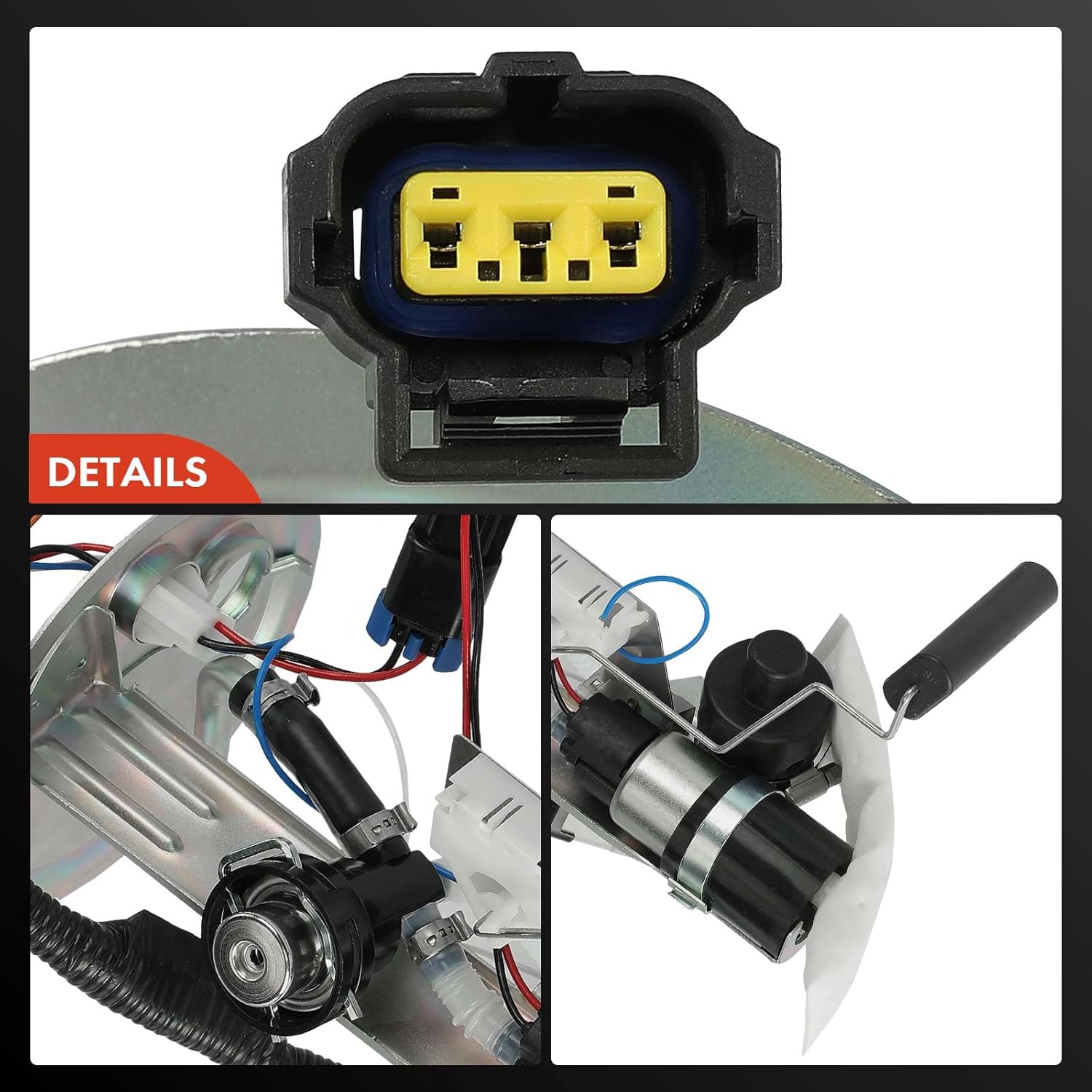 A-Premium Electric Fuel Pump Assembly with Sending Unit Compatible with Ford Ranger 1999, V6 3.0L, with 118.0" Wheelbase
