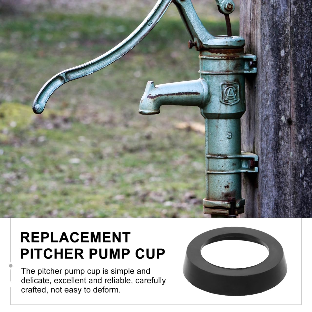 DOITOOL 6-Pack Leather Pump Cup Replacement Kit - For Hand Pumps & Pitcher Pumps, Durable Rubber Seal - View #7