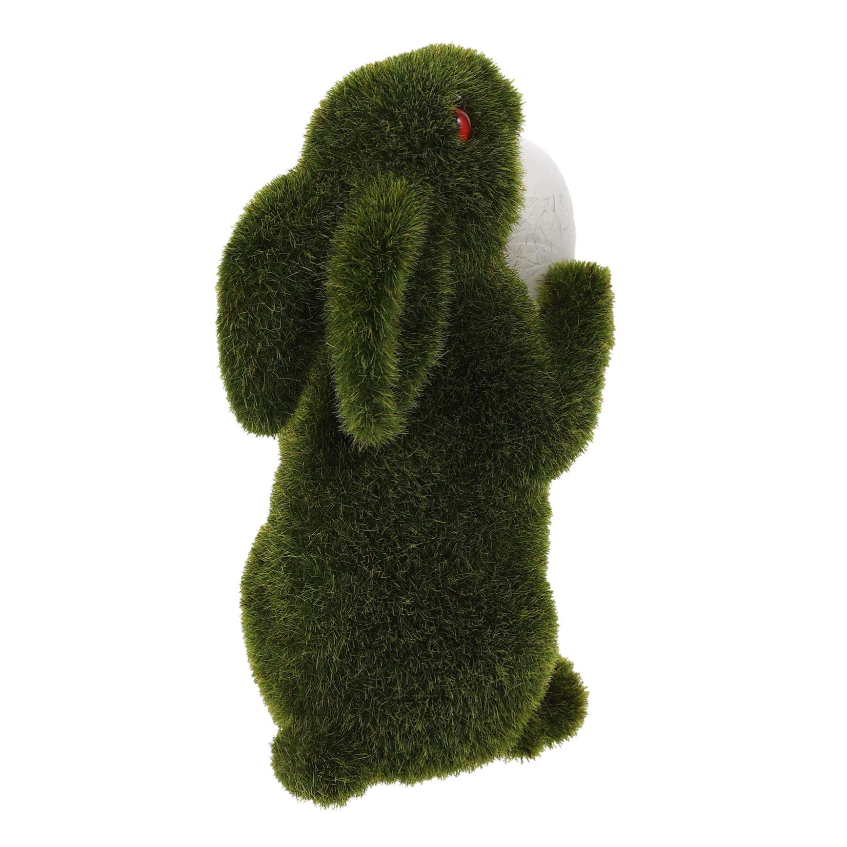 Alipis Lapin de Pâques décor extérieur Jouets à mâcher Lapin Paysage Lapin Jouets pour Rats bouda Decoration Interieure décoration d'intérieur Animaux Lapin simulé Parure de Lapin Flocage