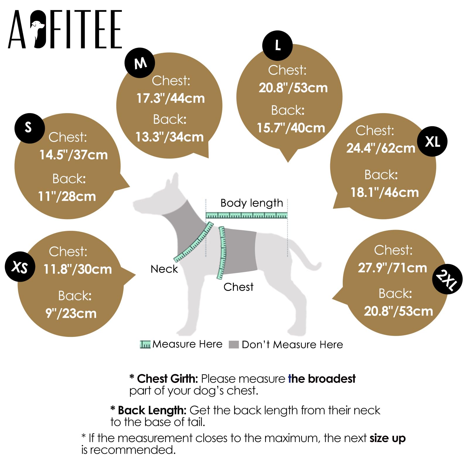 AOFITEE Maglione Cane, Invernale Maglione Cane Taglia Grande Natale con Collo Alto, Morbida e Calda Croci Maglioncini Pet con Maniche, Maglioni Cani Marrone per Dobermann, 2XL