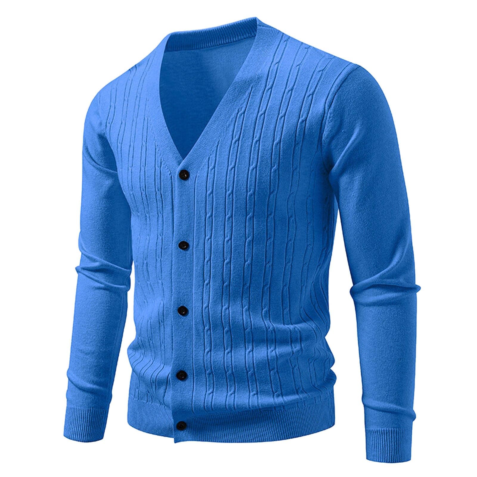 Chaqueta de invierno hombre abrigada tipo cárdigan con cuello chal 5