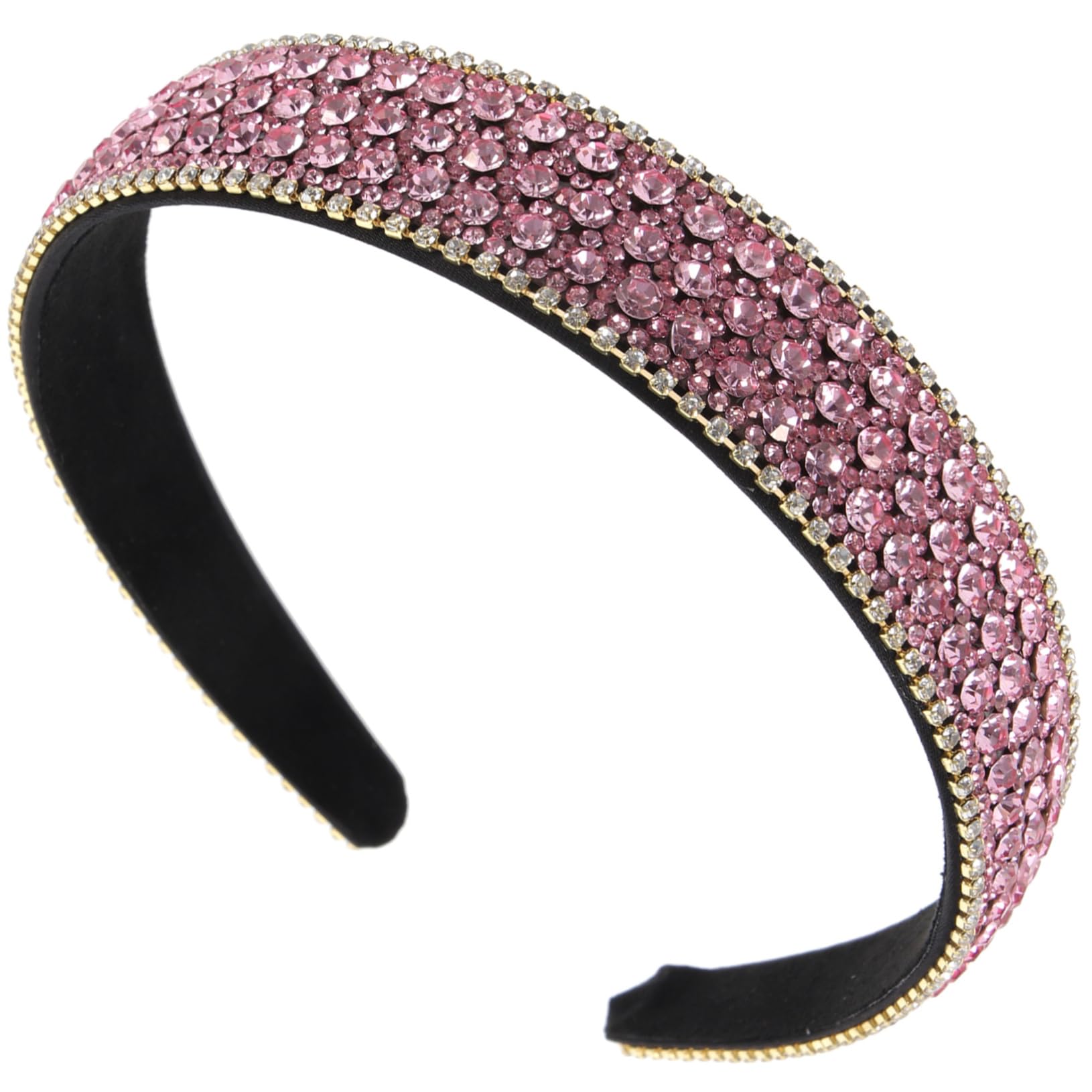 FRCOLOR 5 Diademas Elegantes Para Mujer Diadema Con Cuentas Para Mujer Diadema De Diamantes De Imitación Diademas De Diamantes De Imitación Para Sombreros Brillantes Joyas Para