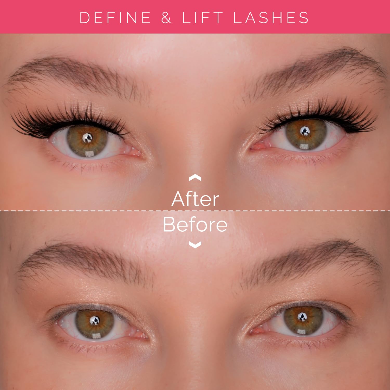 Renata Beauty Define&Lift Ciglia Finte in Gruppo - Multipack da 32 pezzi, Lunghezze Miste (10mm, 12mm, 14mm), Ricciolo C, Valorizza la Linea Naturale delle Ciglia, Ideali per l'Uso Quotidiano