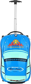 FLYING WHEEL Ride-On Kids Trolley Bag – 2-in-1 Carry-On Car Shaped Suitcase with Wheels | Cute Travel Bag with Comfy Handl... Price In India
