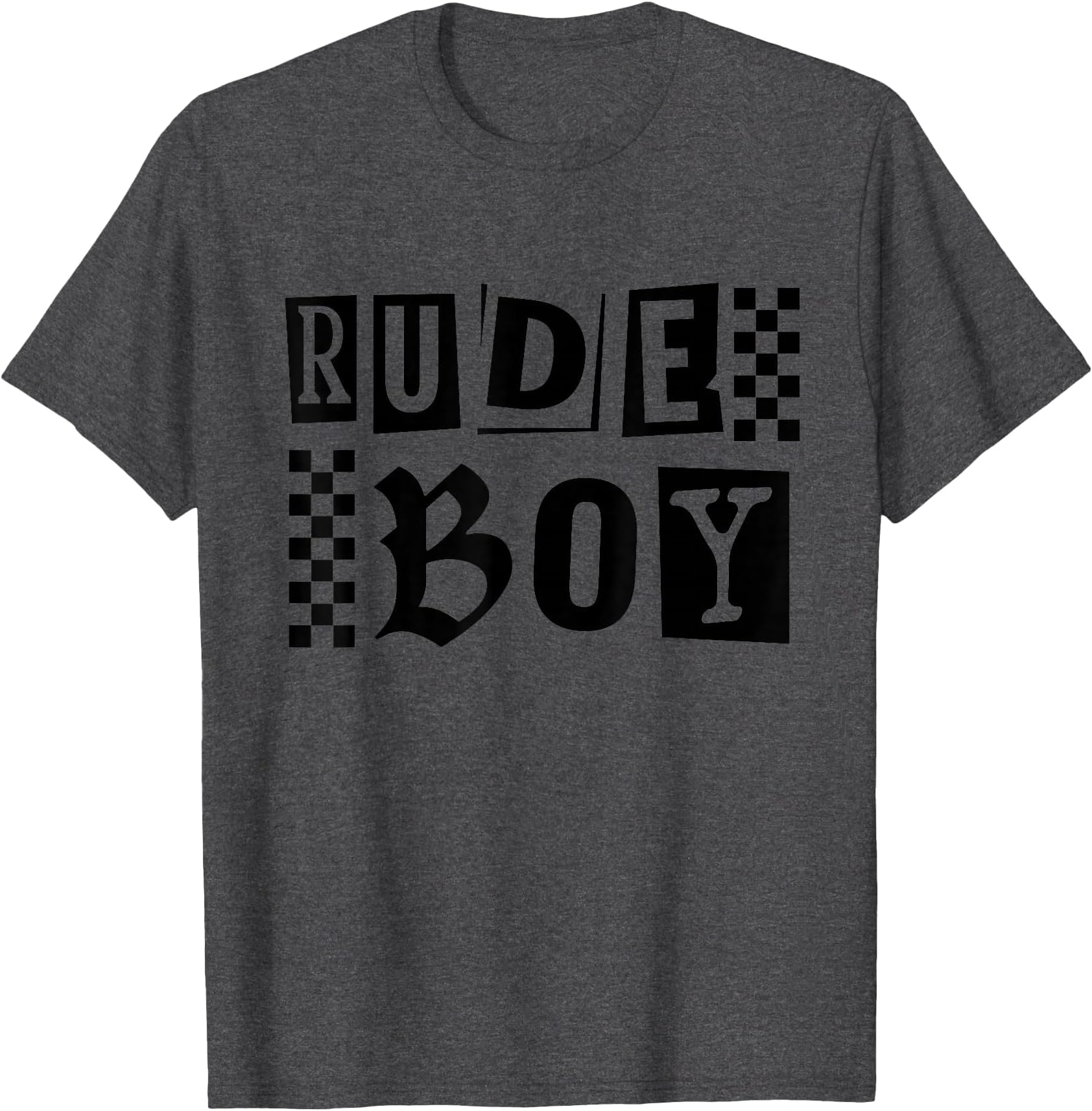 2 Tone Ska Rude Boy Checkered T-Shirt