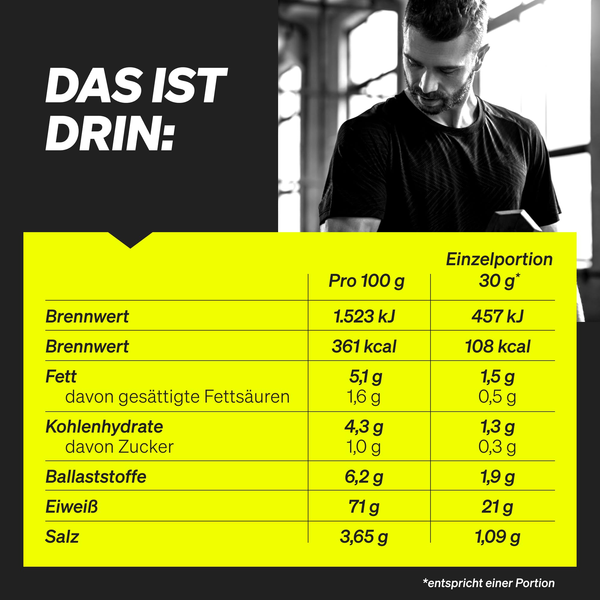 natural elements SoProtein Vegan Chocolate – veganes Proteinpulver – 660g – 21g Protein pro Portion – 22 Portionen – ideal zum Muskelaufbau, perfekte Löslichkeit – laborgeprüfte Qualität