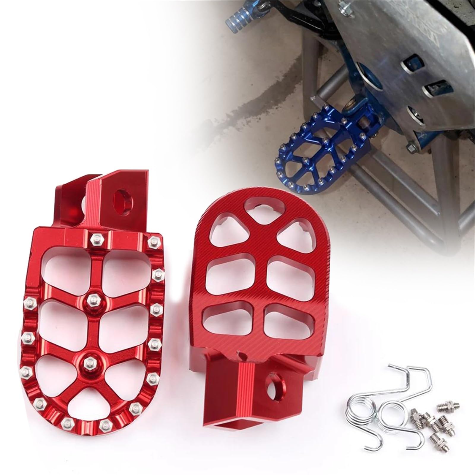 Repose-Pieds Moto pour Yamaha WR250 WR200 WR500 XT250 Pédale