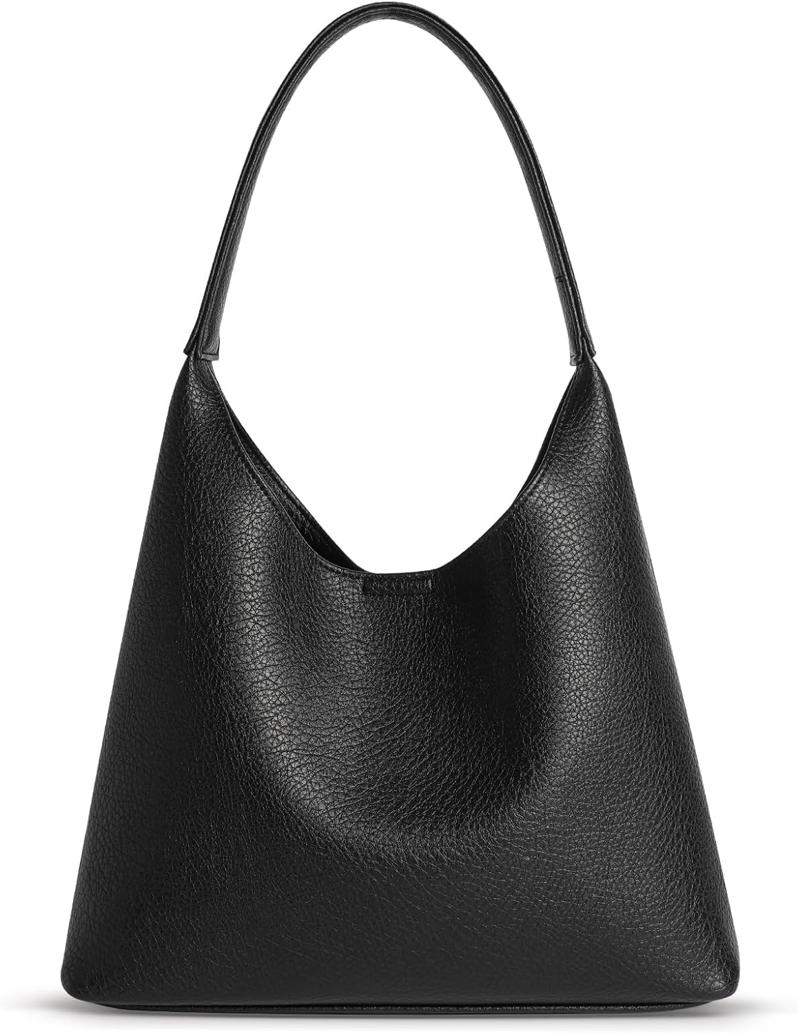 Shoulder Bag for Women, Slouchy Hobo Purse, Soft Vegan Leather Hobo Bag Handbag, Trendy Everyday Tote Style, 11'' (28cm)