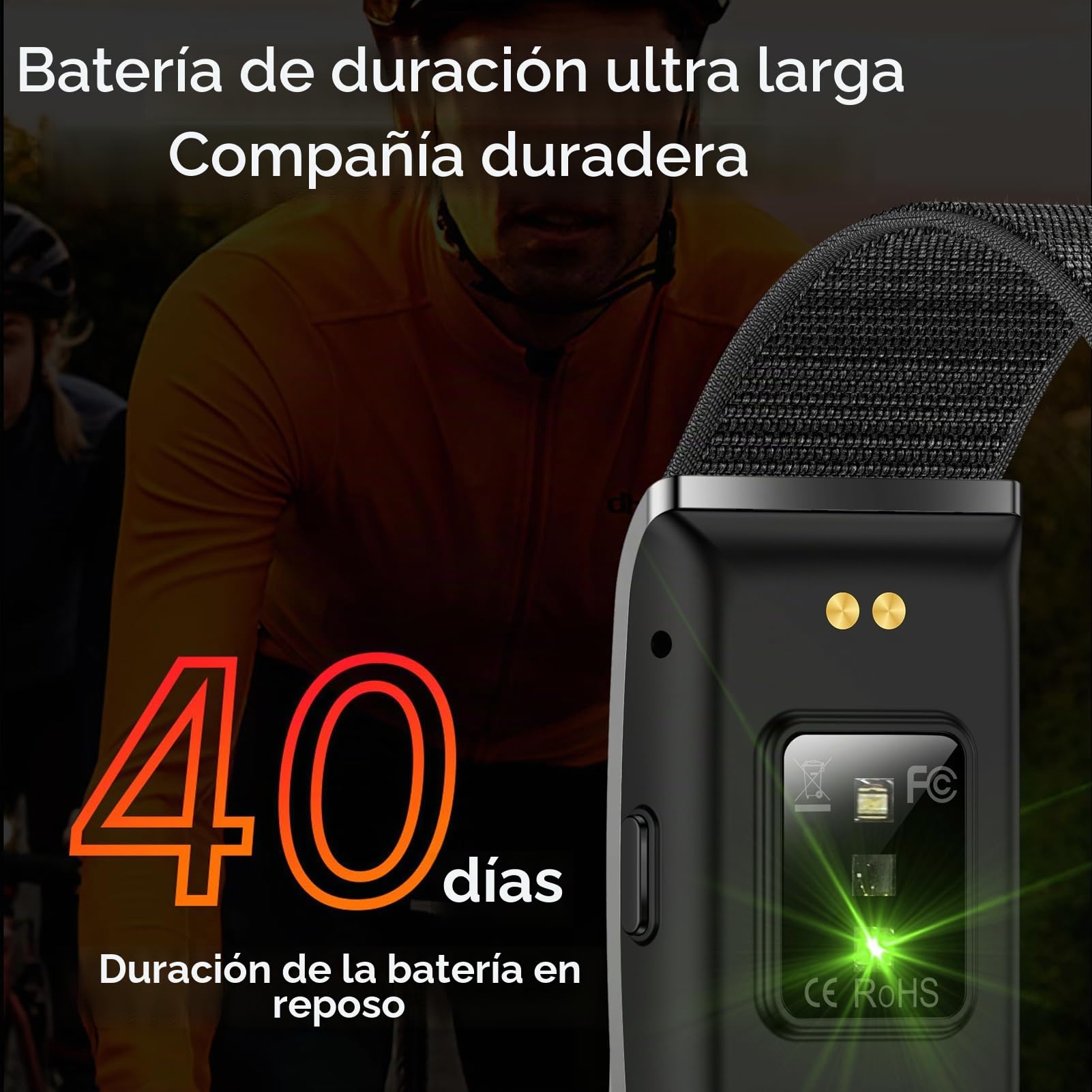 Denash Health Smart Bracelet, Actividades Portátiles Magnéticas y Rastreador de Ejercicios, Pulsera de Rastreador de Fitness con 127 Modos Deportivos para Hombres Mujeres (Negros) (Black)