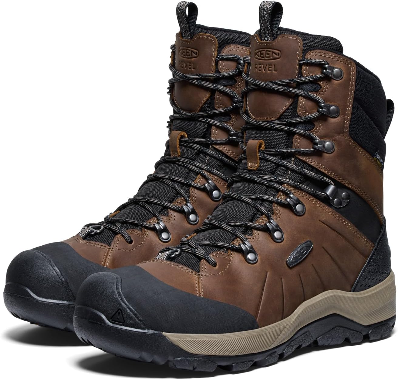 KEEN Men's Revel 4 High Polar Insulated Waterproof Snow Boot - Image 5