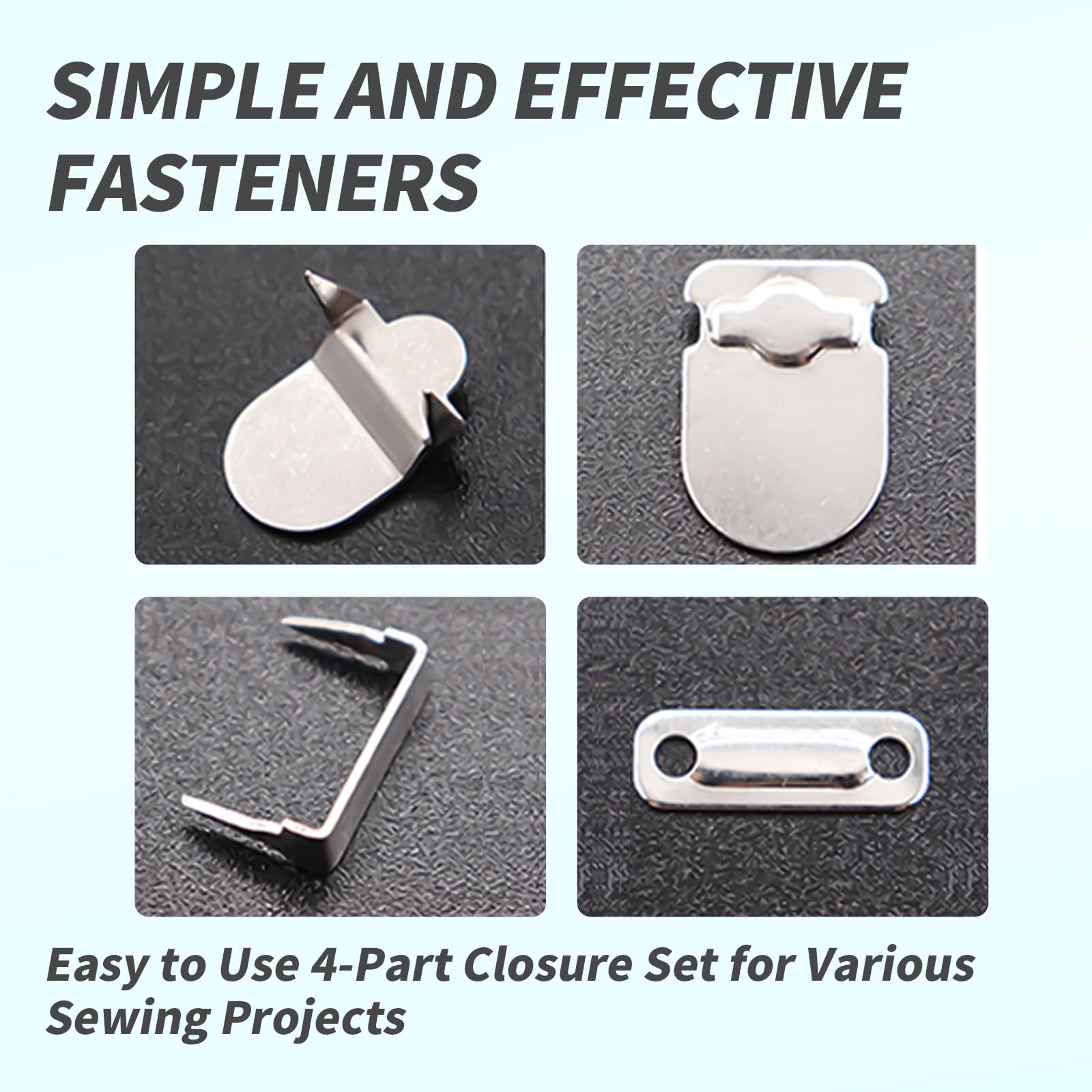 Types Of Fasteners In Sewing