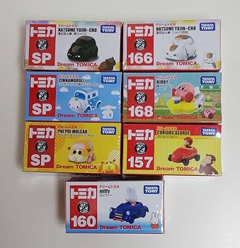 Amazon.co.jp: ドリームトミカ 廃盤 ミッフィー 全7種セット 黒