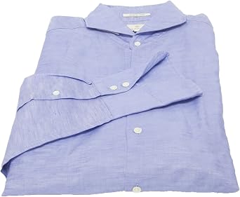 GANT Diamond G Mens Cotton Linen Flannel Fit Amalfi Shirt 384447